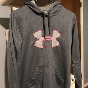 Grey Under Armour hoodie